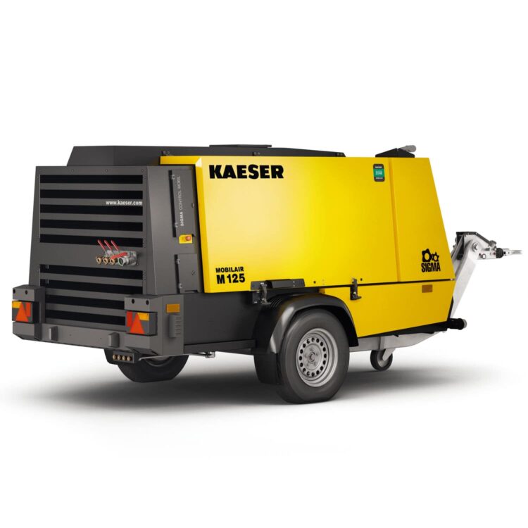 Screw Compressor M125 - Mobilair® by Kaeser